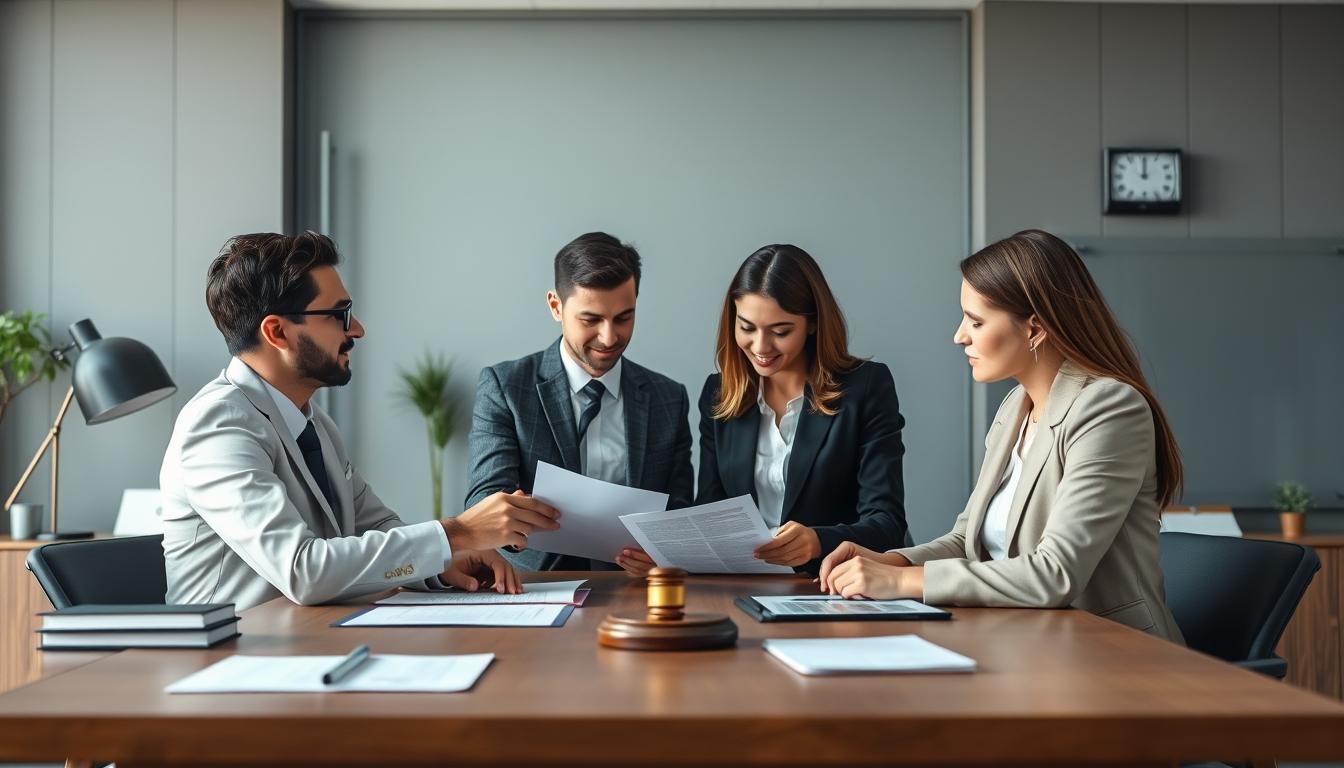 Family elder care planning discussion